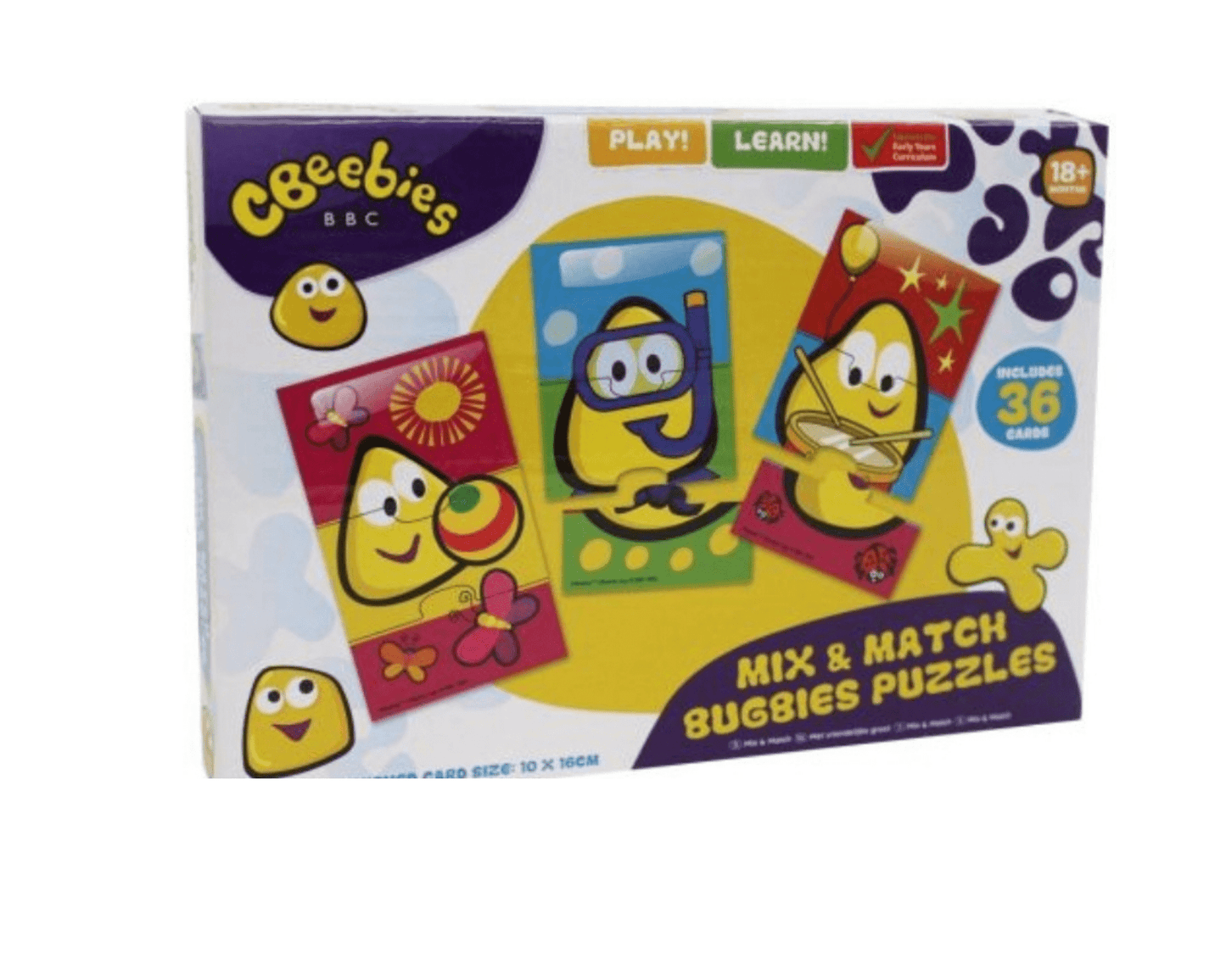 Cbeebies Mix & Match BugbiesPuzzles 36 pieces