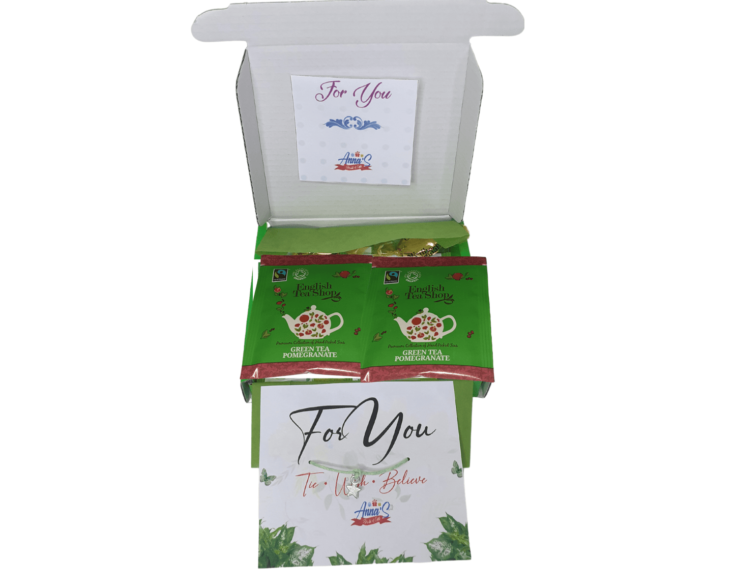 English Tea Shop Green Tea with Pomegranate