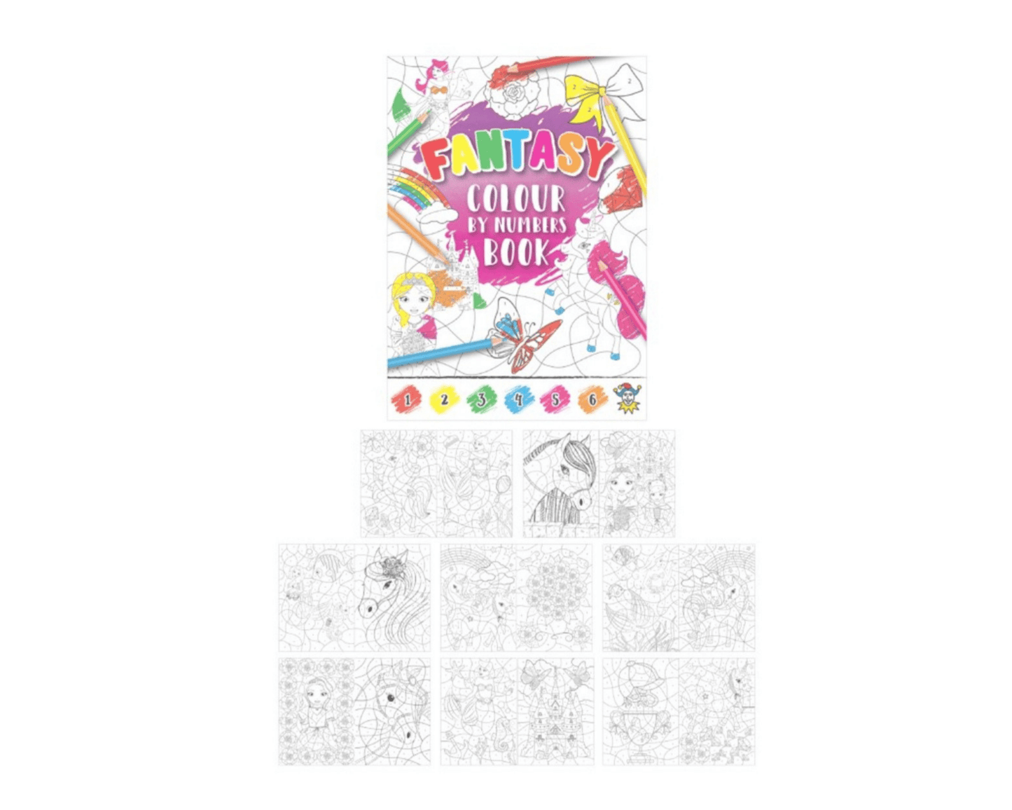 Fantasy Colour By Number