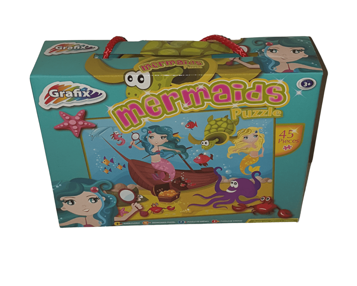 Mermaids Jigsaw Puzzles 45 Pieces