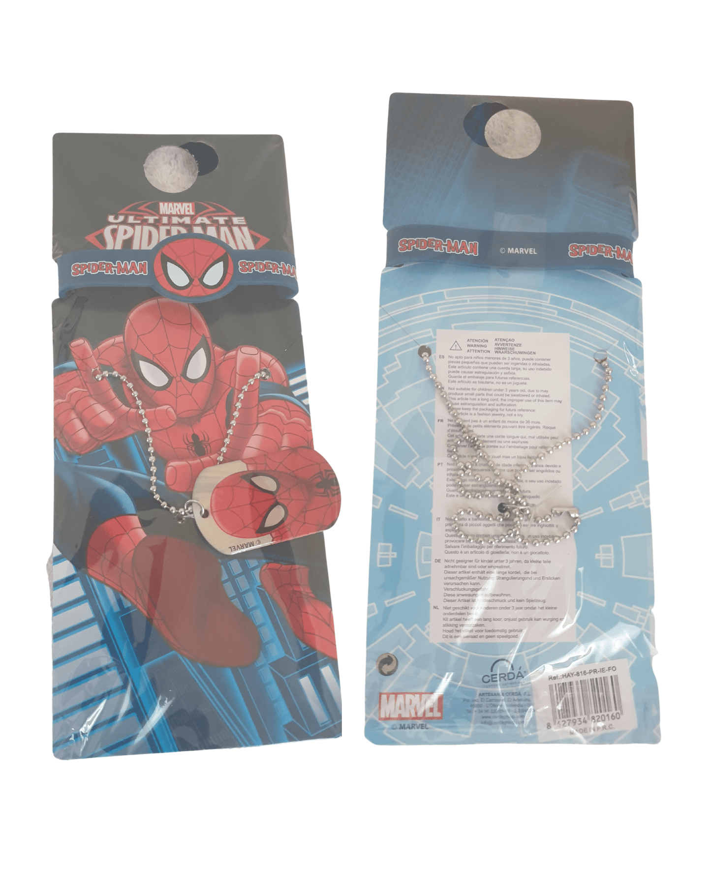 Spiderman Bracelet & Necklace Set