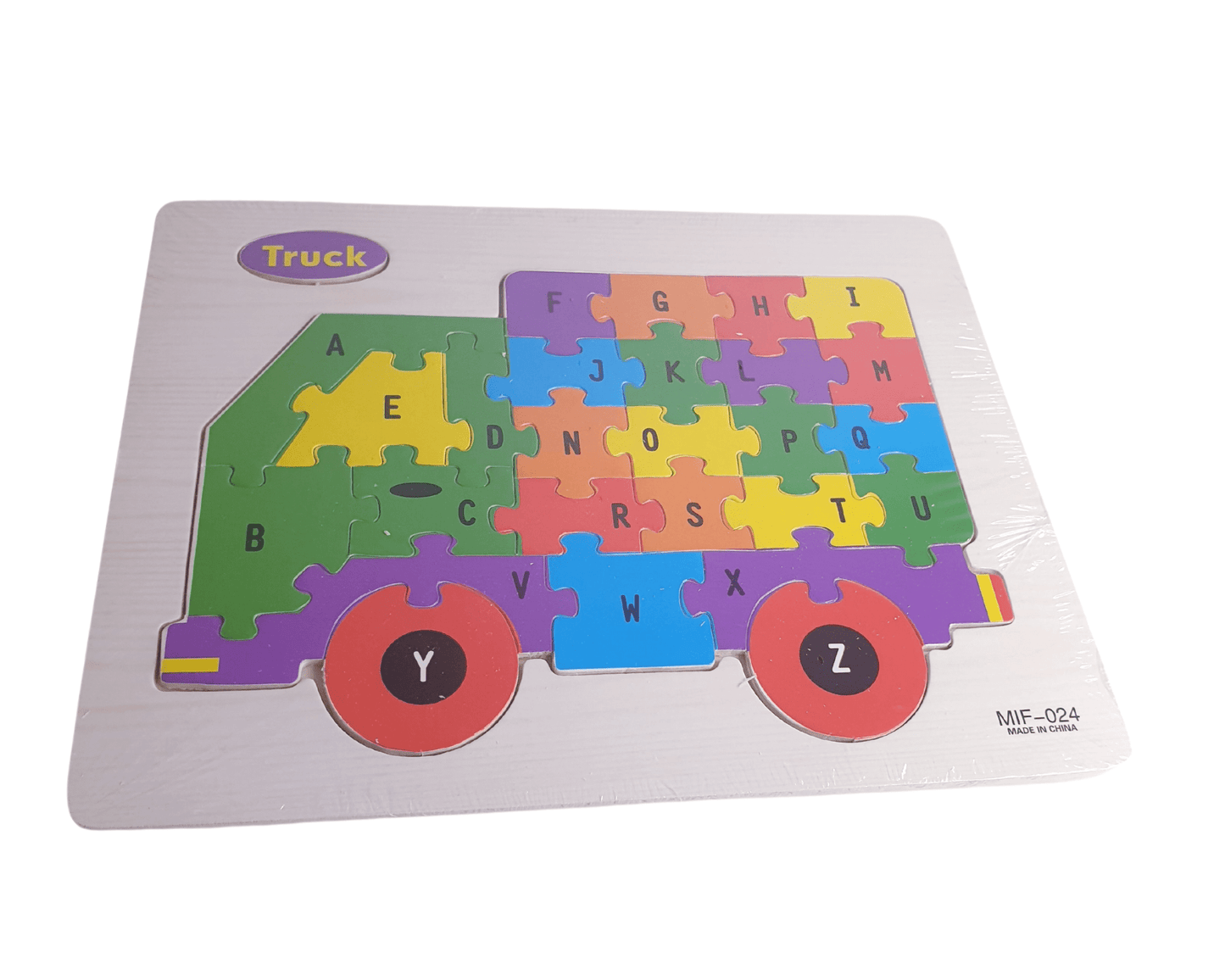 Wooden Truck Alphabet Puzzle