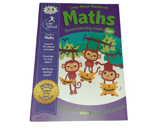 3-4 Yrs Maths