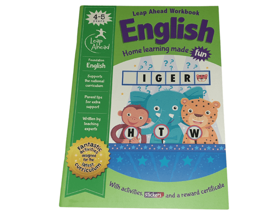 4-5 Yrs English