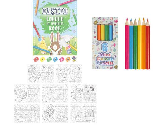 A6 Easter Puzzle Book & Wax Crayon