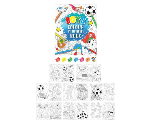 Boys Colour By Number