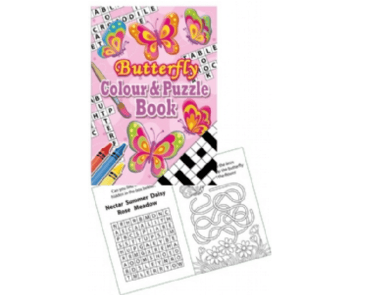 Butterfly Puzzle Book
