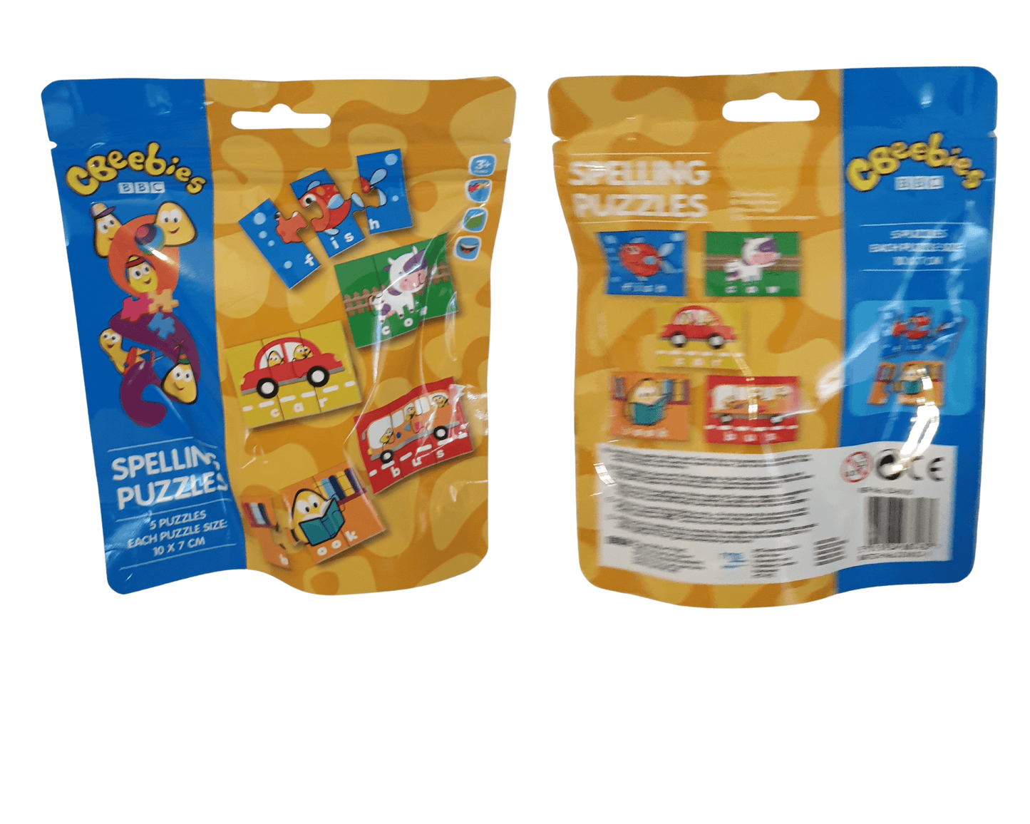 Cbeebies Spelling Puzzles 5 Puzzles