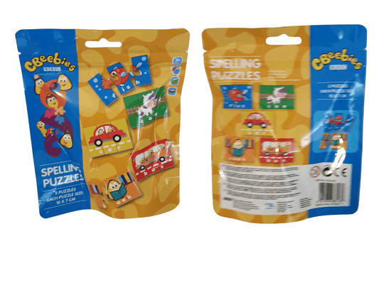 Cbeebies Spelling Puzzles 5 Puzzles