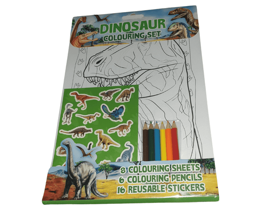 Dinosaur Colouring Set