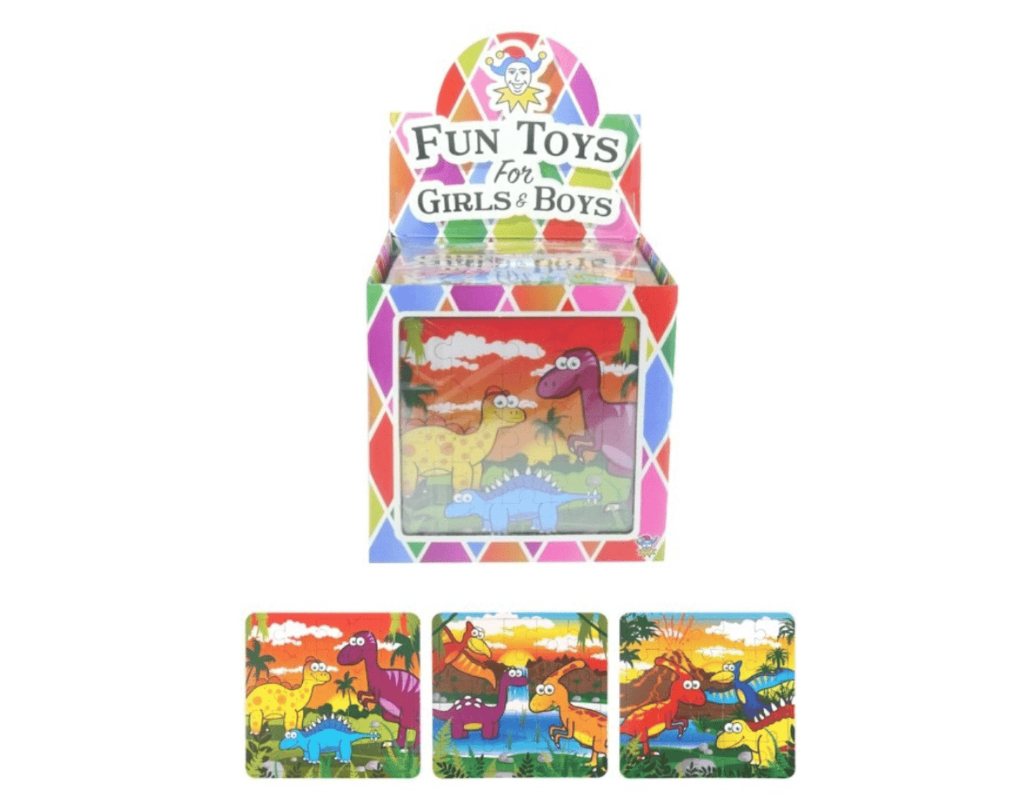 Dinosaur Jigsaw 3 Assorted Designs (Pack of 3)