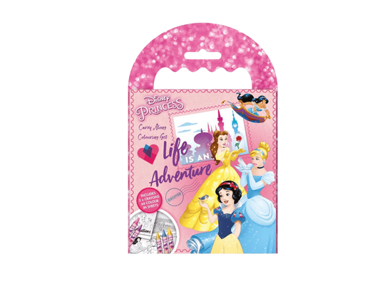 Disney Princess Carry Along Colouring Set