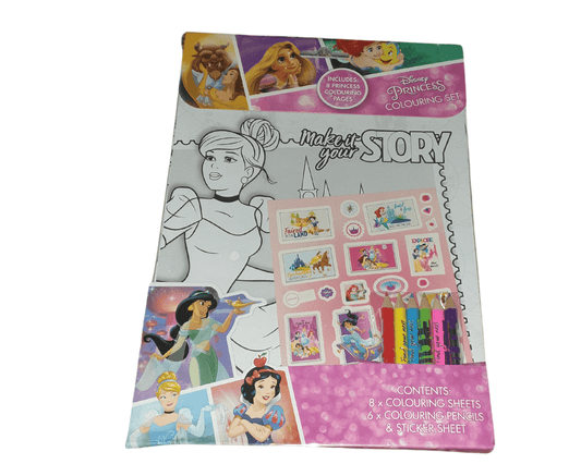 Disney Princess Colouring Set