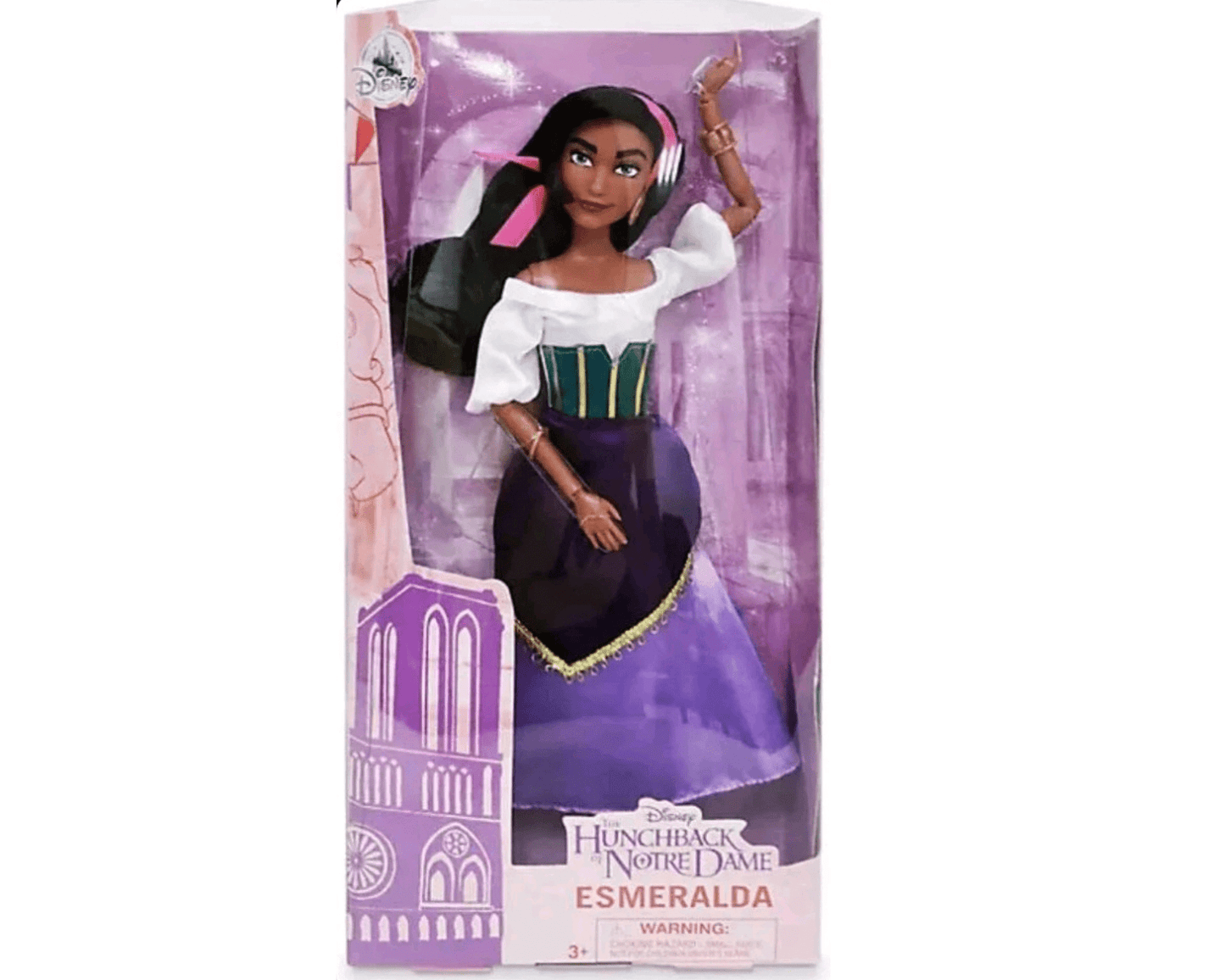 Disney Store Hunchback Notre Dame Esmeralda Classic Doll