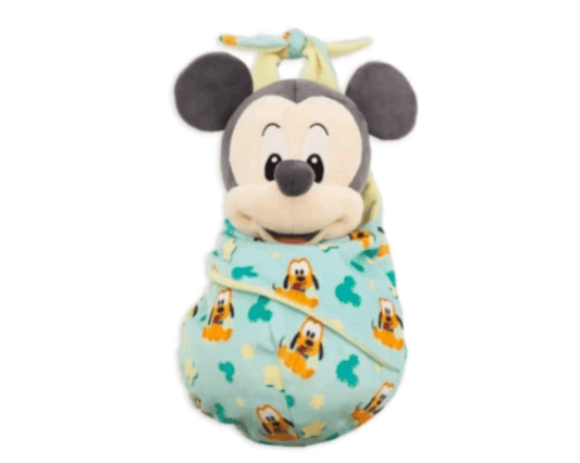 Disney Store Mickey Mouse Soft Toy in Pouch
