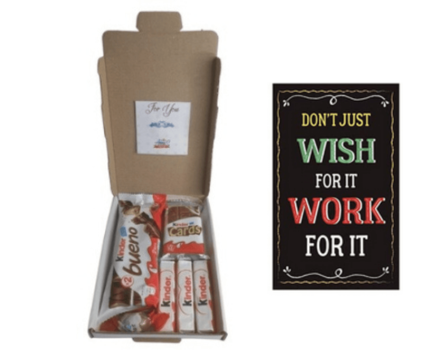 Don't Just Wish For It Work For It