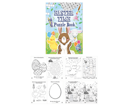Easter Time Puzzle Book