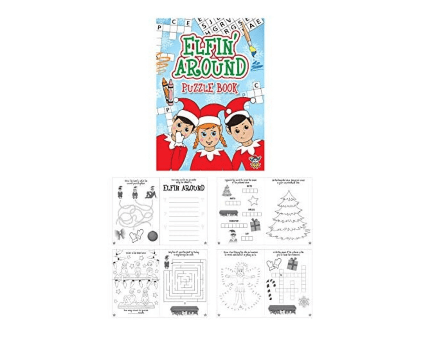 Elfin Around Puzzle Book