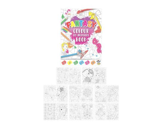 Fantasy Colour By Number