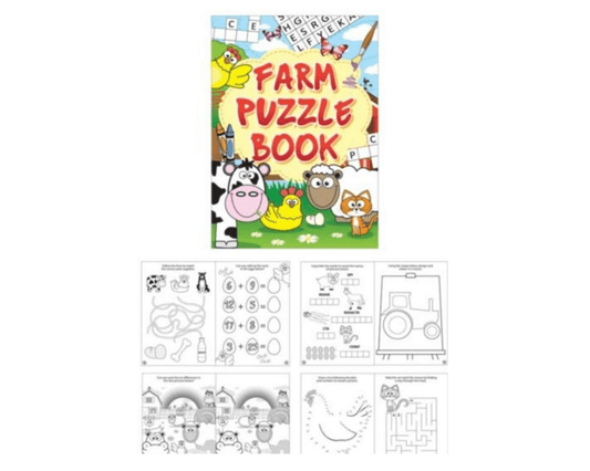 Farm Puzzle Book
