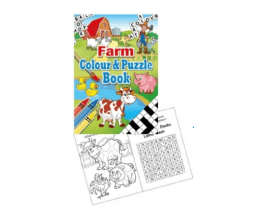 Farm Puzzle Book