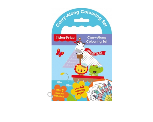 Fisher Price Carry Along Colouring Set