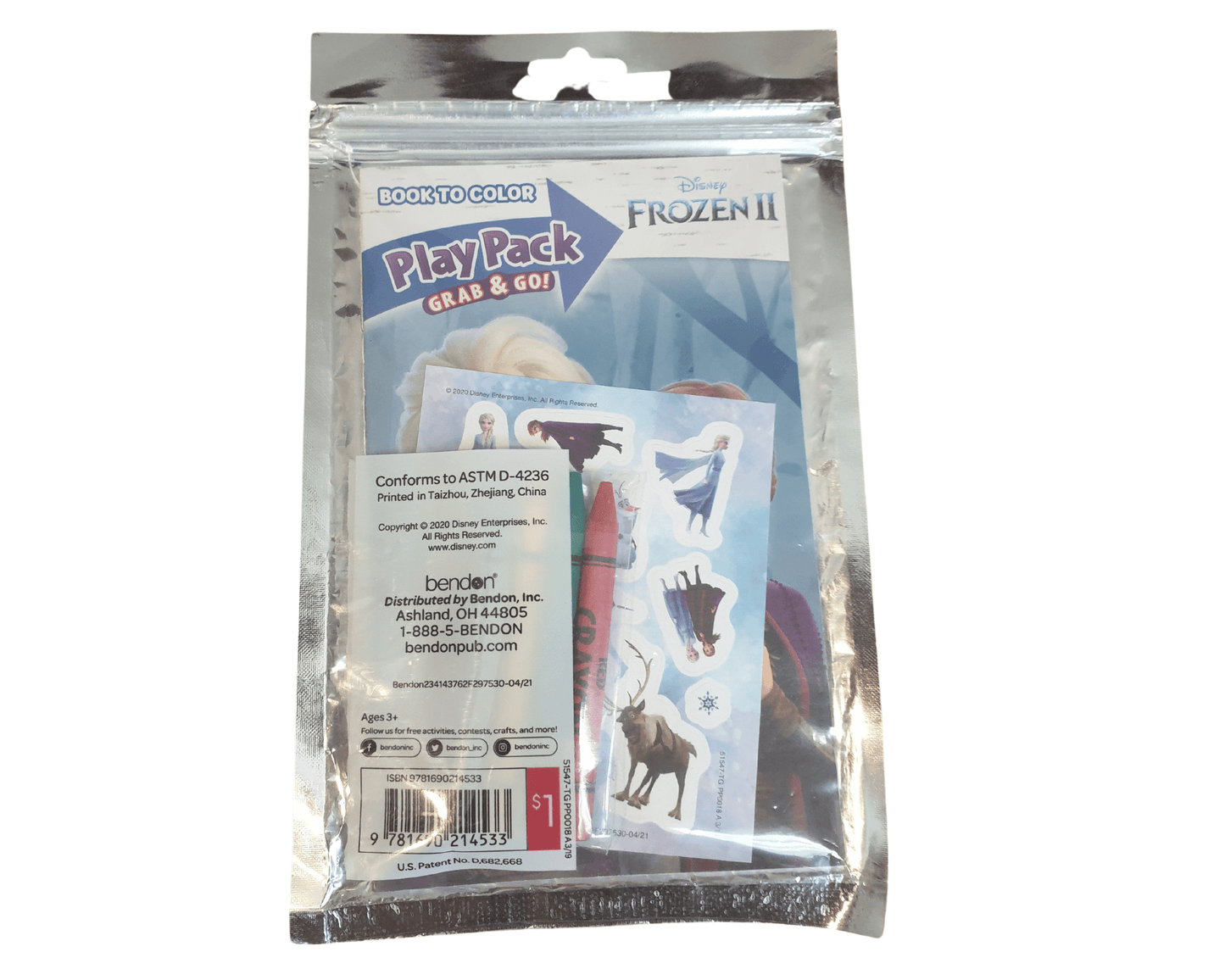 Frozen 2 Play Pack Grab & Go