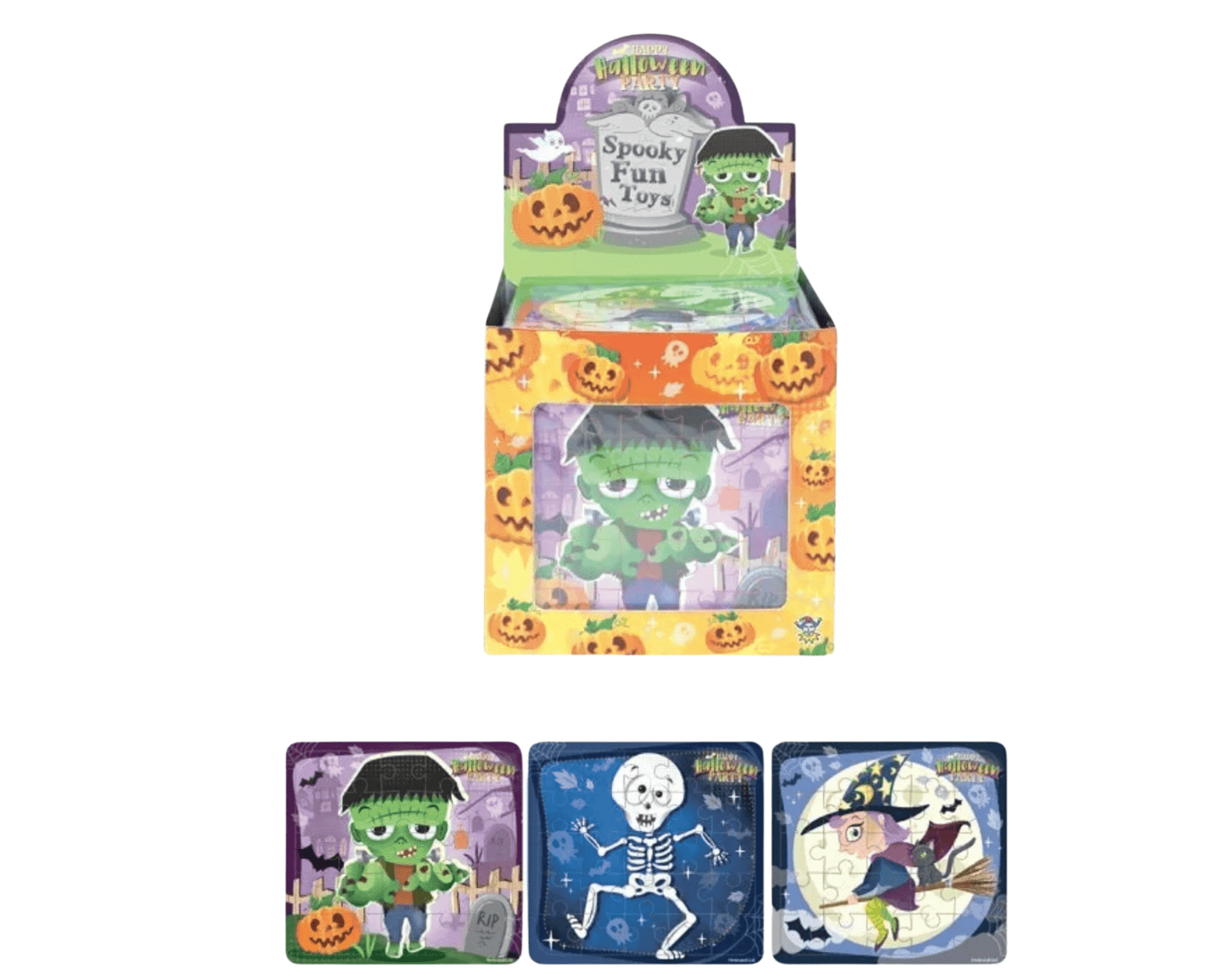 Halloween Jigsaw Puzzle 3 Assorted Design (Pack of 3)