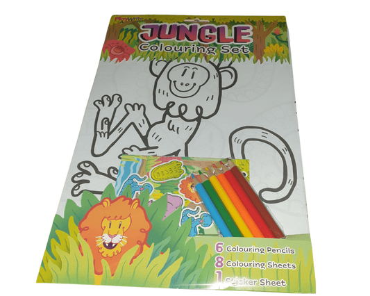 Jungle Colouring Set