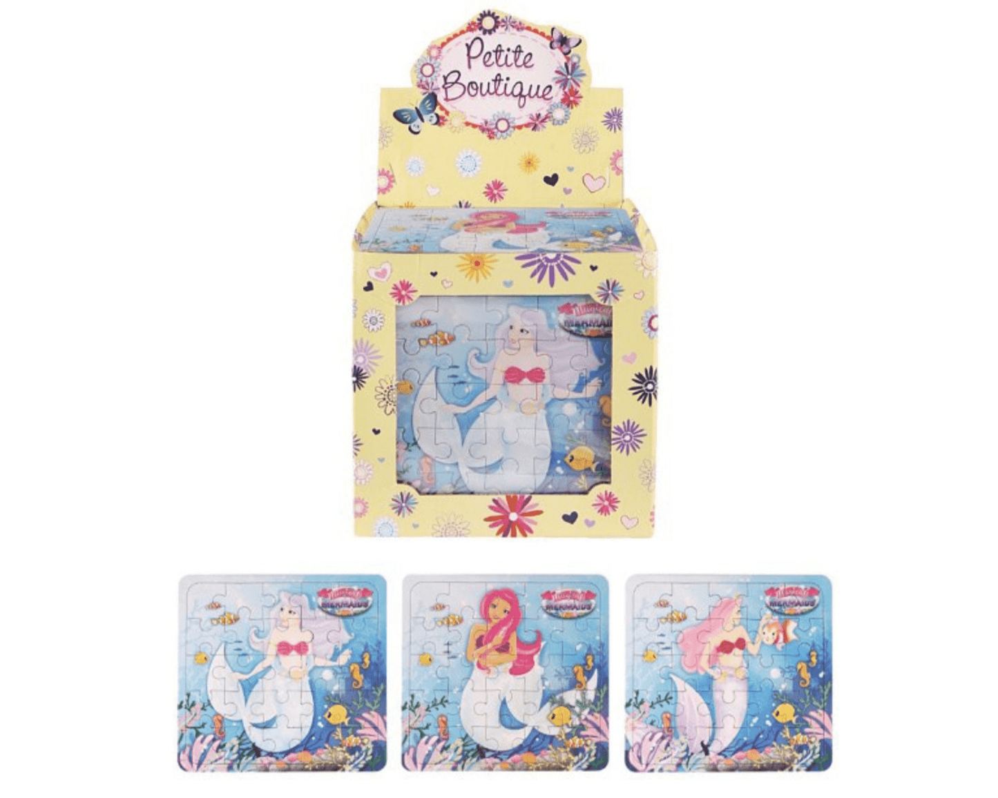 Mermaid Jigsaw 3 Assorted Design (Pack of 3)