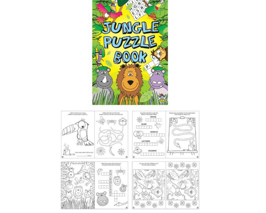 Mini Jungle Puzzle Book