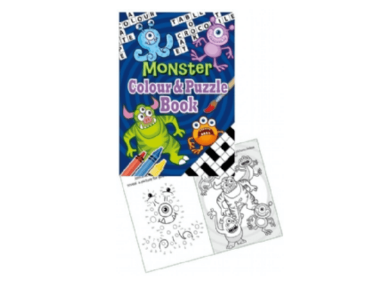 Monster Puzzle Book