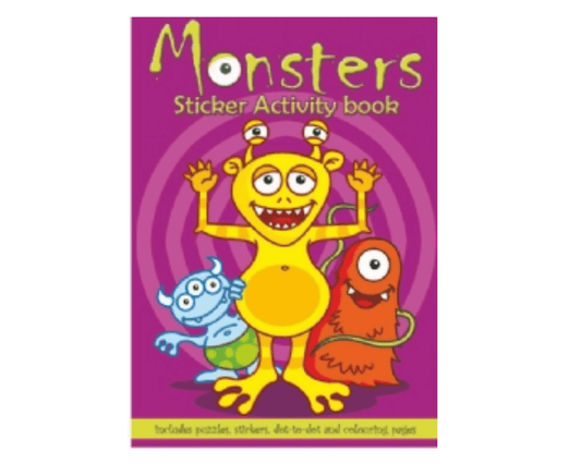 Monster Sticker Activity Book