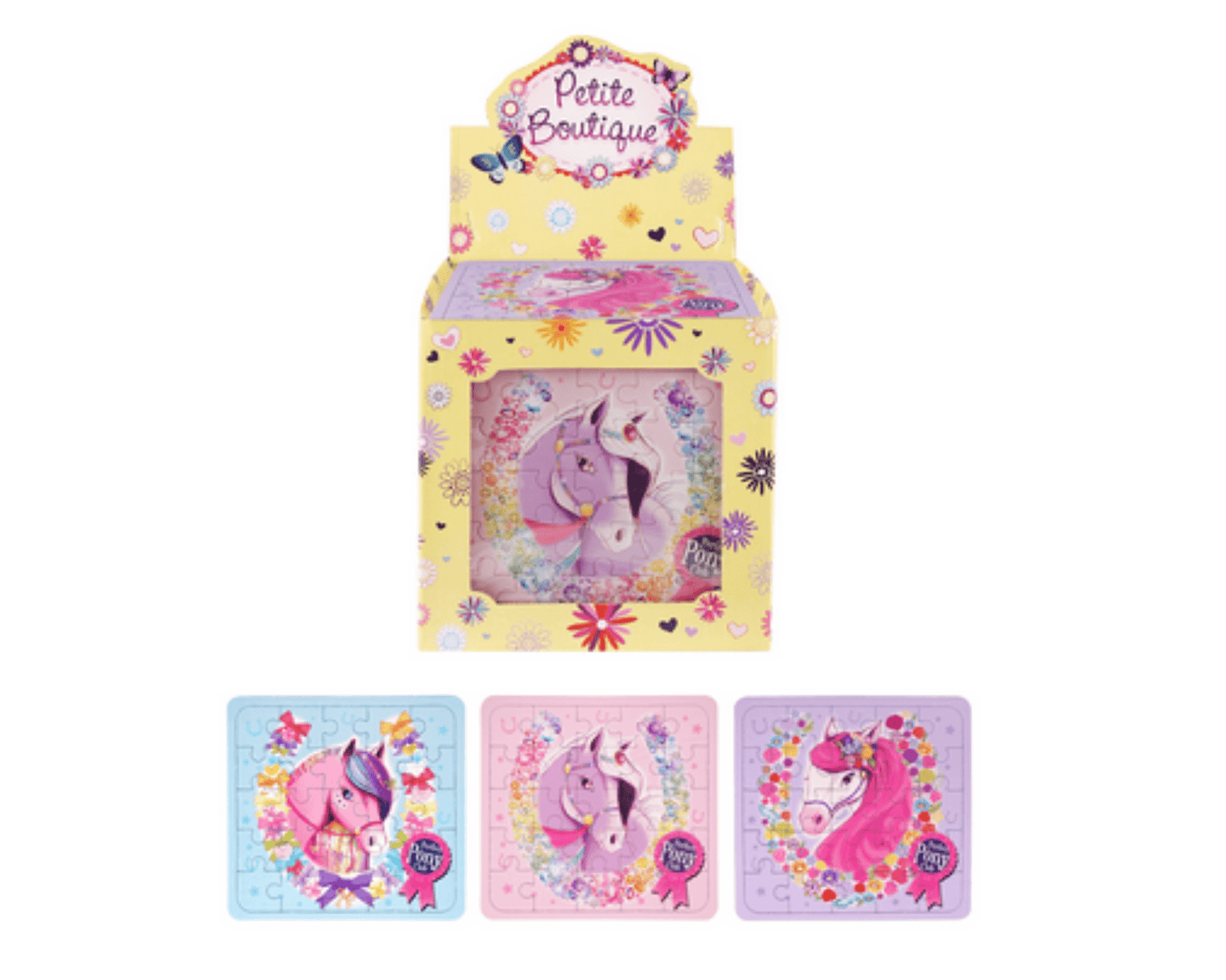 Pony Jigsaw Puzzle 3 Assorted Design (Pack of 3)