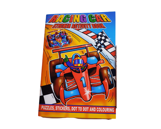 Racing Car Sticker Activity Book