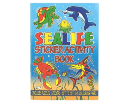 Sealife Sticker Activity Book