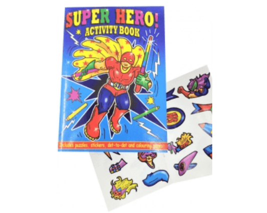 Superhero Activity Book