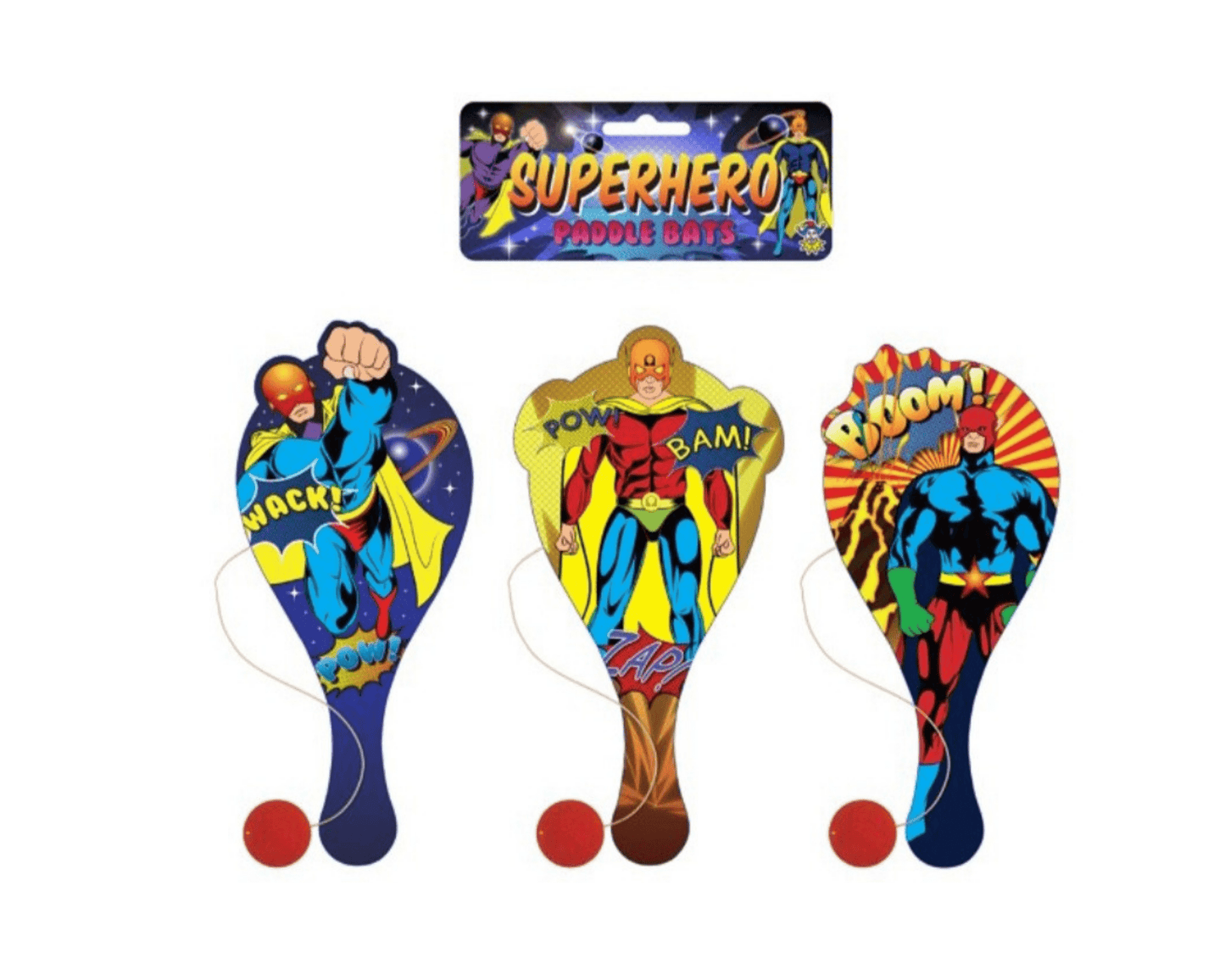 Superhero Paddle Bat