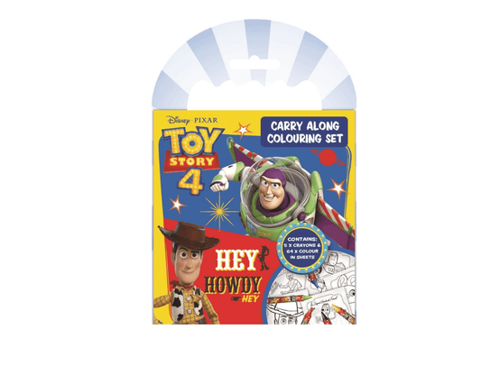 Toy Story 4 Carry Along Colouring Set