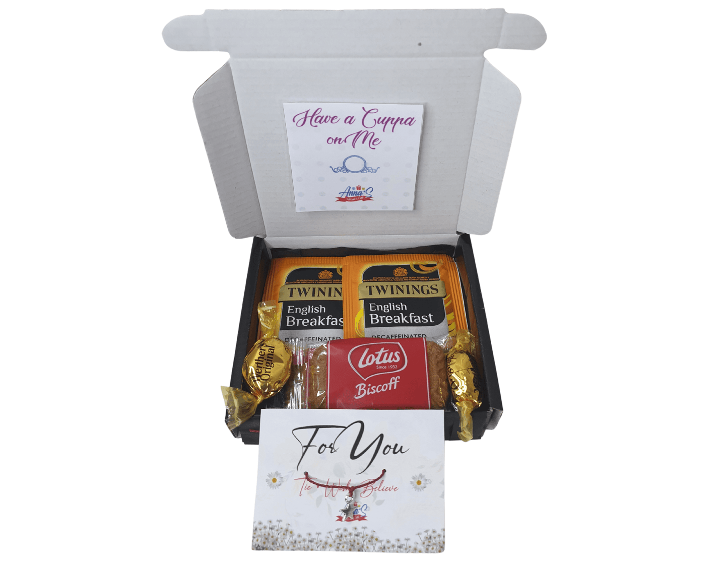 Twining's English Breakfast Decaffeinated & Biscuit