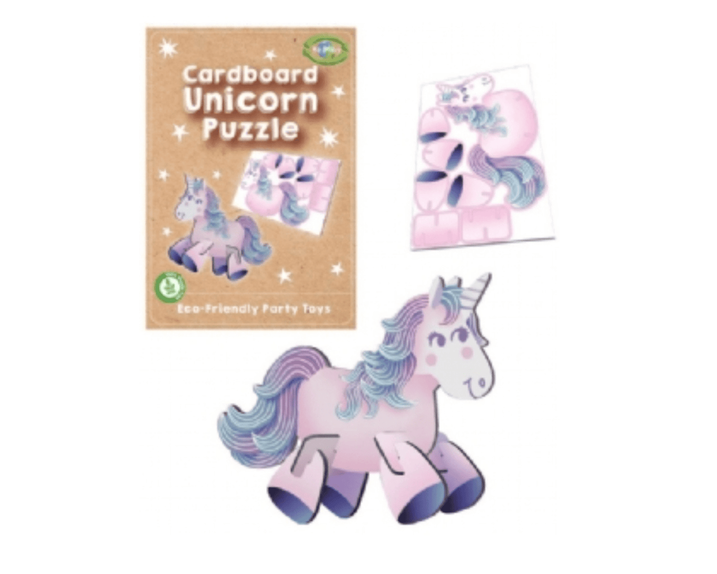 Unicorn Cardboard Puzzle