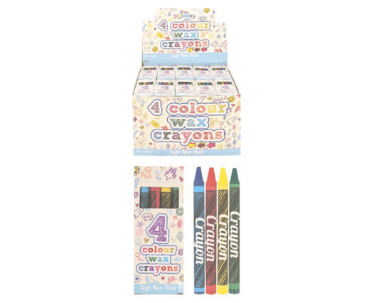 Wax Crayon 4 Pieces